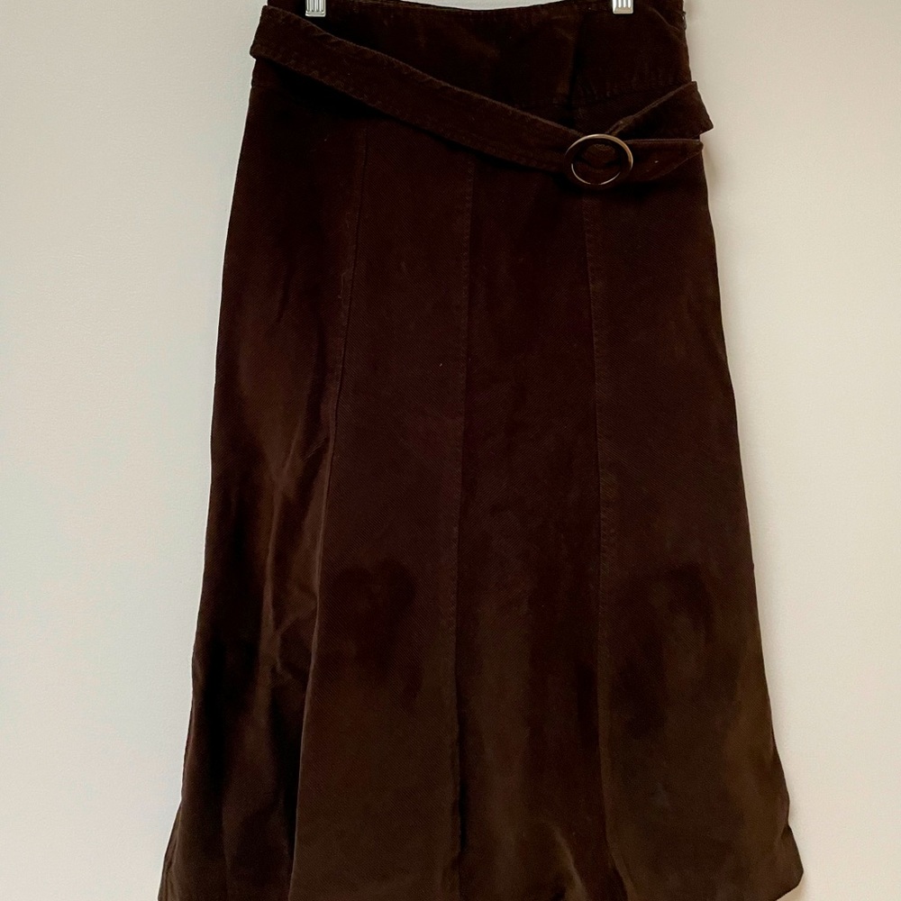 Talbots corduroy skirt
